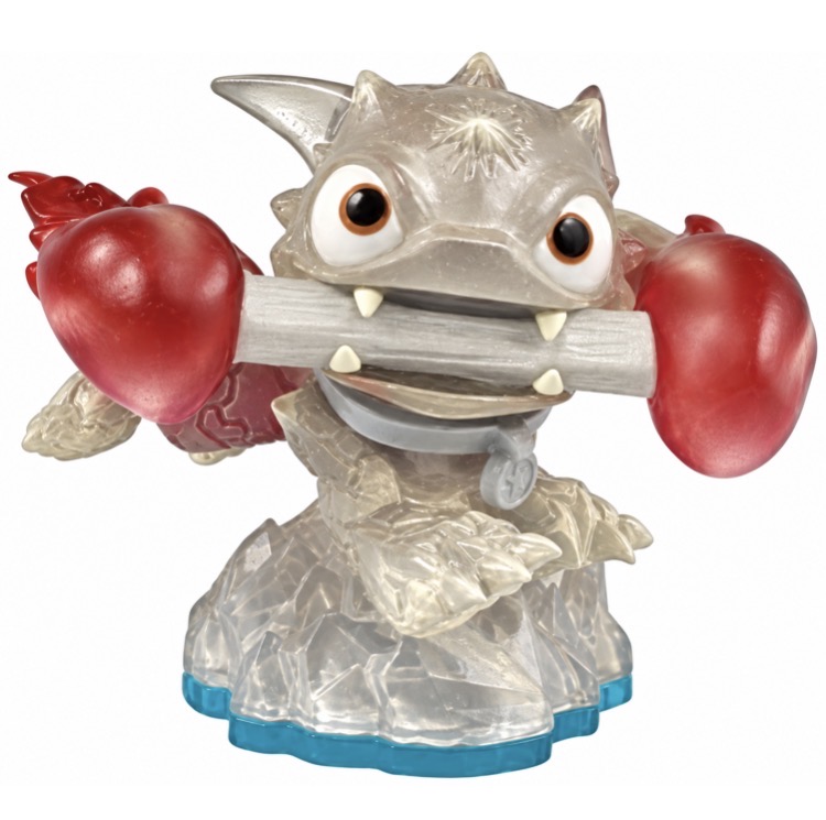 Clear Crystal Red Fire Bone Hot Dog